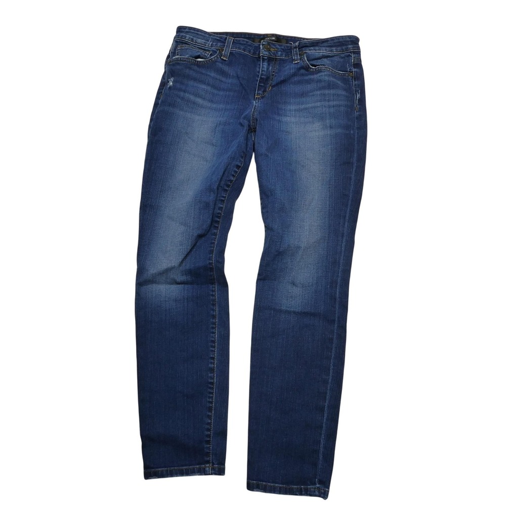 Joe's Jeans Skinny Ankle Jeans Womens 28 Blue Medium Wash Mid Rise Stretch‎